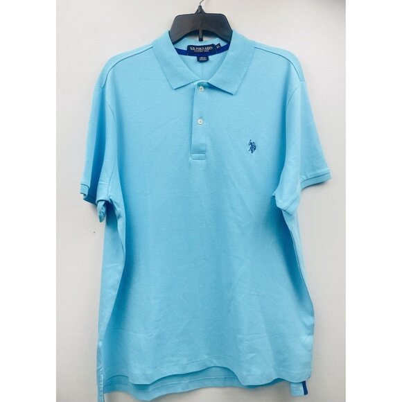 US.POLO ASSN. MEN'S POLO SHIRT 100% COTTON XL BLUE - Picture 11 of 11